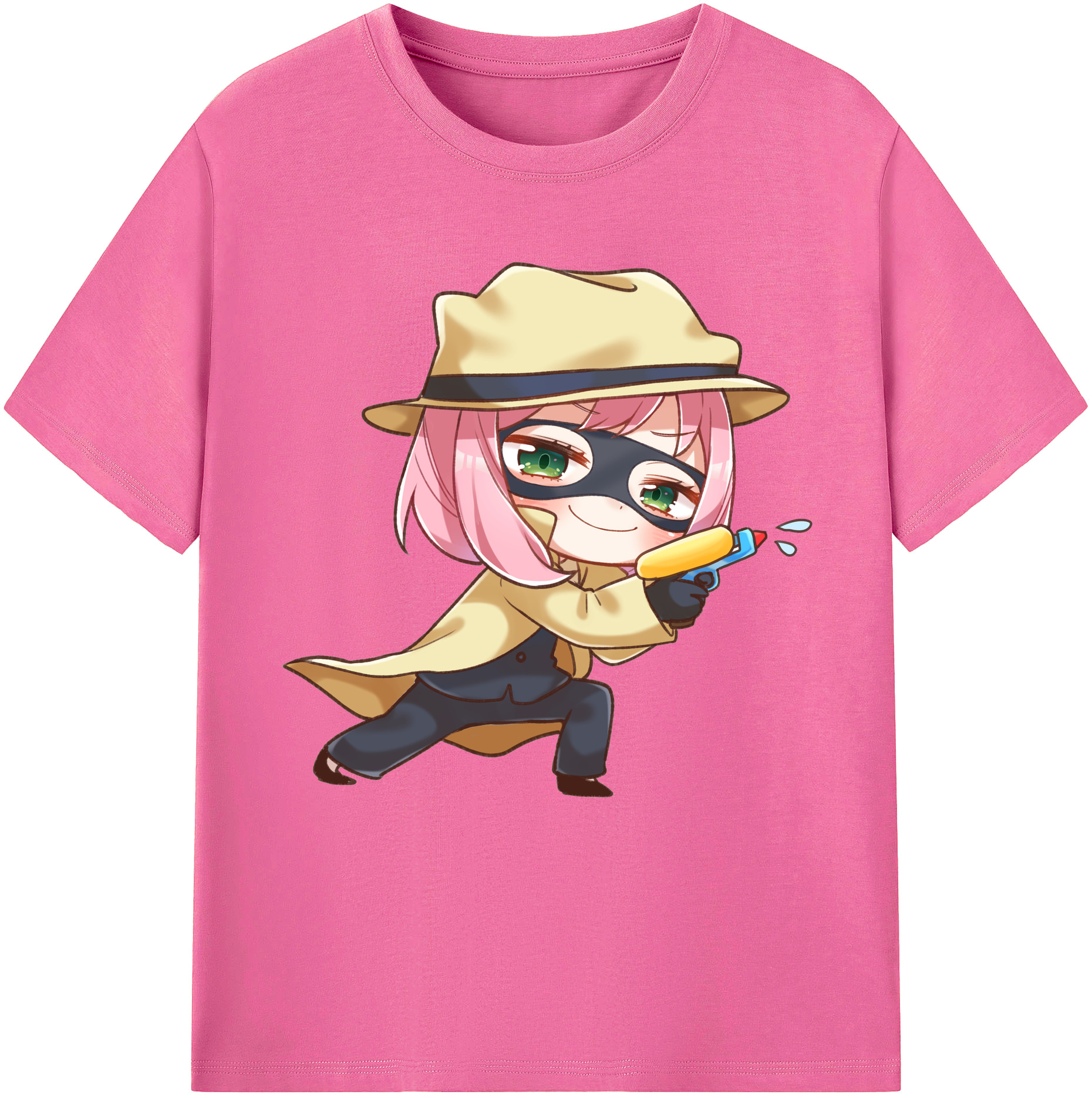 （画像用） SPY×FAMILY间谍家家酒 レディースカジュアルプリントTシャツ（綿100％）